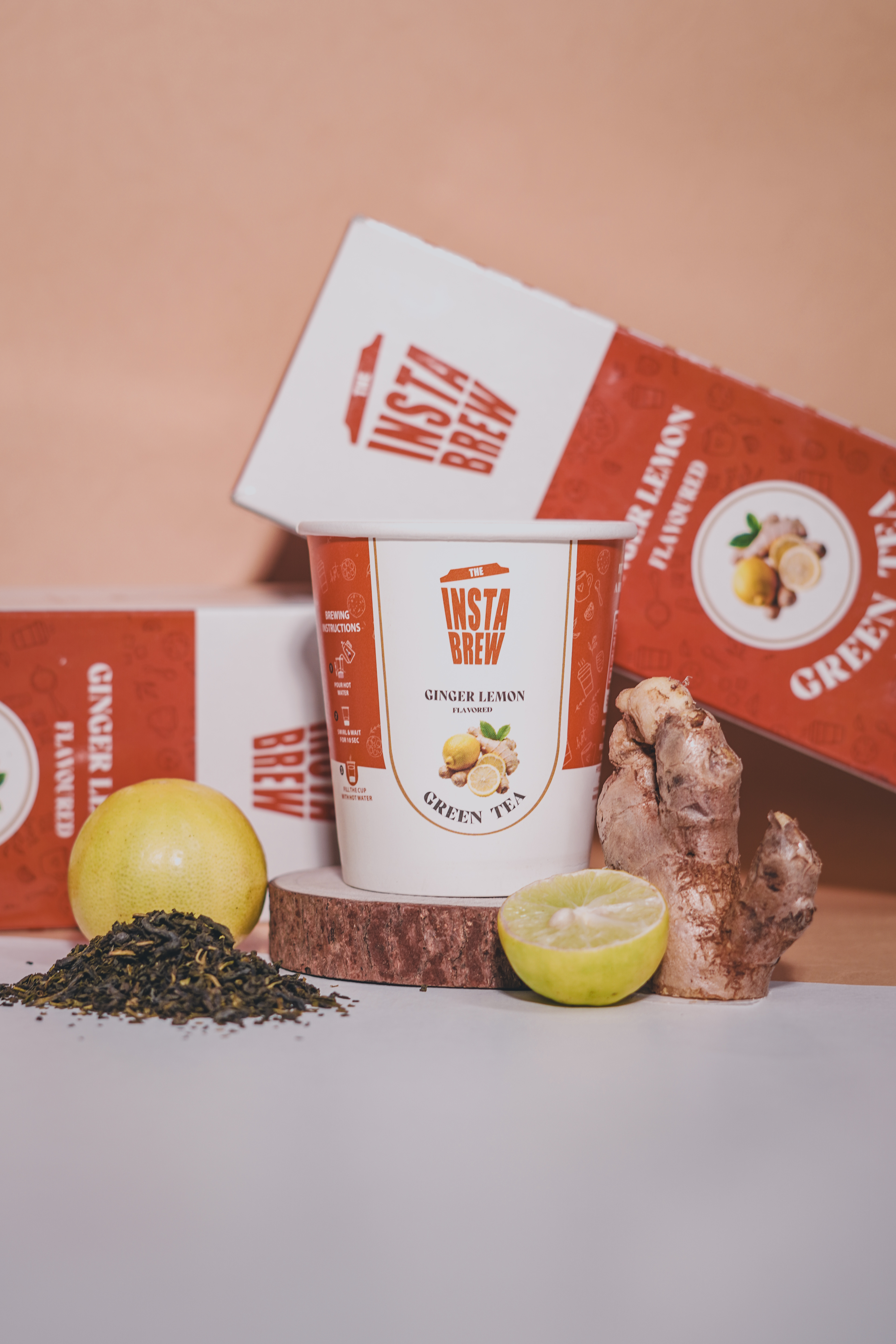 Ginger Lemon Green Tea